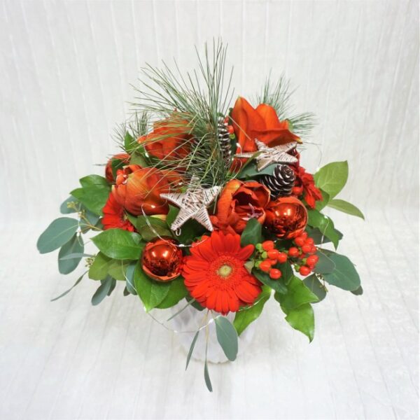 bouquet_di_natale 100% Natale (con luci led)